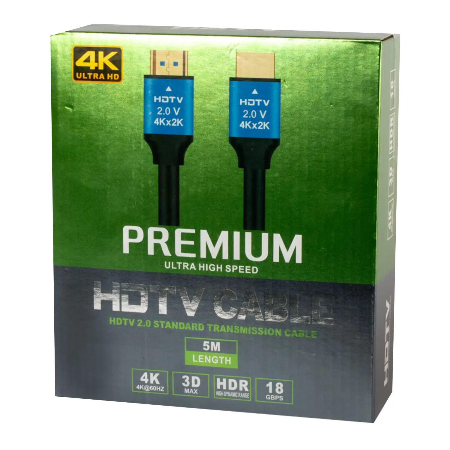 CABLE HDMI A HDMI 5M V2.0 4K ULTRA HD