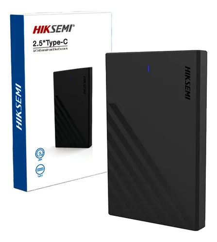 CAPSULA HDD/SSD 2.5" HIKSEMI USB-C MAX. 4TB NEGRO