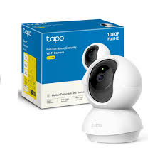 Cámara Tp-Link WIFI Tapo c202 Vigilancia 360 grados HD Visión Ai Detección Alarma Luz Sonido