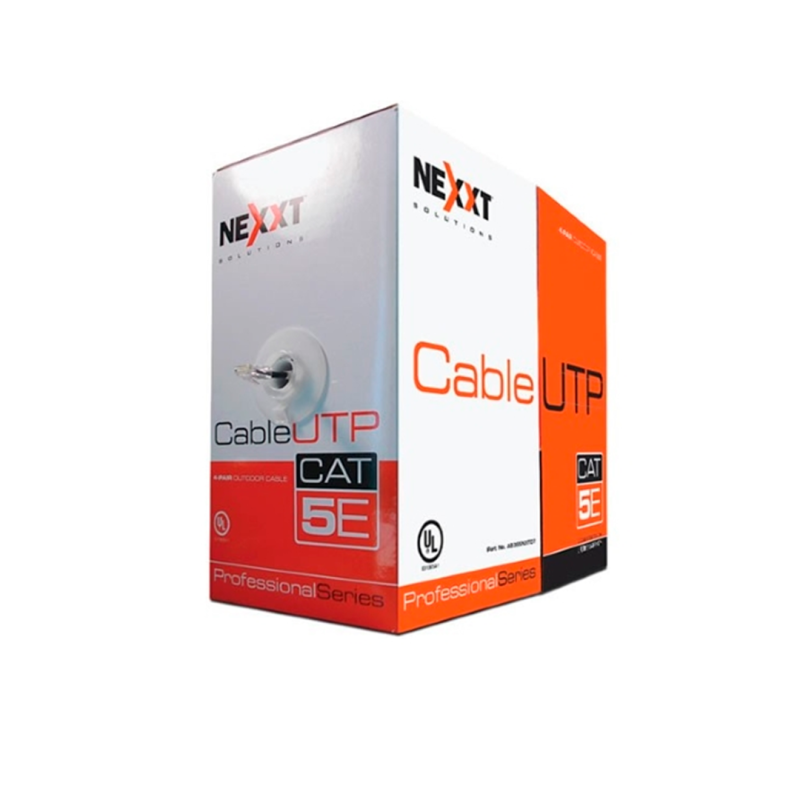 CABLE UTP NEXXT CAT5E AB355NXT31 100% CU INT GRAY