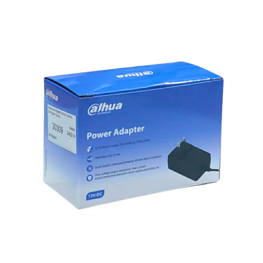 FUENTE DE PODER DAHUA 12V 2AMP 100-240VAC DH-PFM320-020US