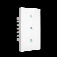 INTERRUPTOR SMART DS-121JL 3 BOTONES TOUCH APP TUYA O SMART LIFE COMPATIBLE ALEXA Y GOOGLE HOME NO REQUIERE NEUTRO MEDIDAS: 120*70*39MM 100~240V 50/60HZ COLOR BLANCO