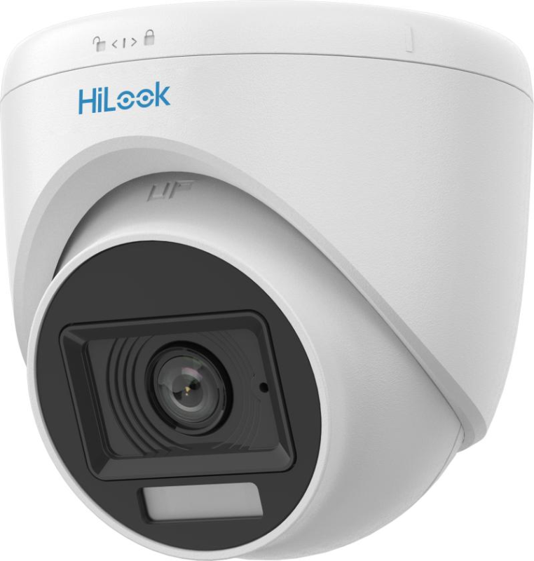 Camara hilook Domo policarbonato 1080p 2mp 2.8mm THC-T129-LPS