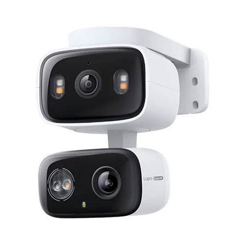 CAMARA TPLINK/TAPO C246D/ DOBLE LENTE 2K/ VISION NOCTURNA A COLOR -MICROSD128 GB